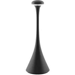 Akku-Tischleuchte Nudrop 290mm nachtschwarz