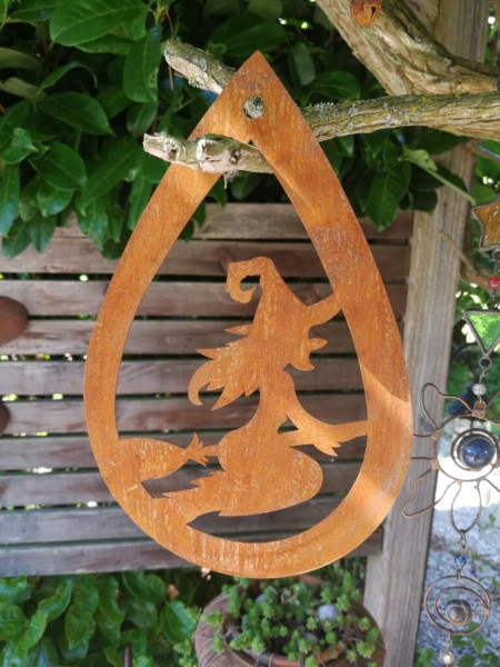 Dekoramia Halloween hanger heks druppelvorm
