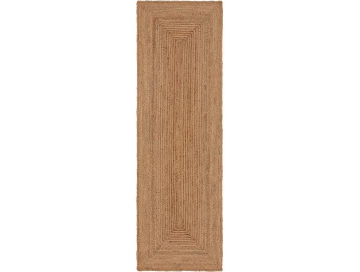 Tapis de jute marron clair 80x250