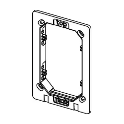 Tece -Ersatzteil Befestigungsrahmen TECEfilo-Solid grau, 9820647 9820647