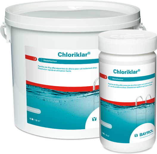 Chlore choc Bayrol Chloriklar Traitement de l eau - 5kg
