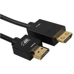 SCP ULTRA SLIM HDMI 18GBPS, 4.5 METER (4.50 m), Videokabel, Schwarz