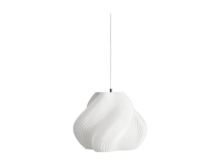 Crème Atelier Soft Serve Pendelleuchte White-chrome, 03, 30 cm