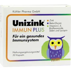 Unizink Immun Plus 30 ST