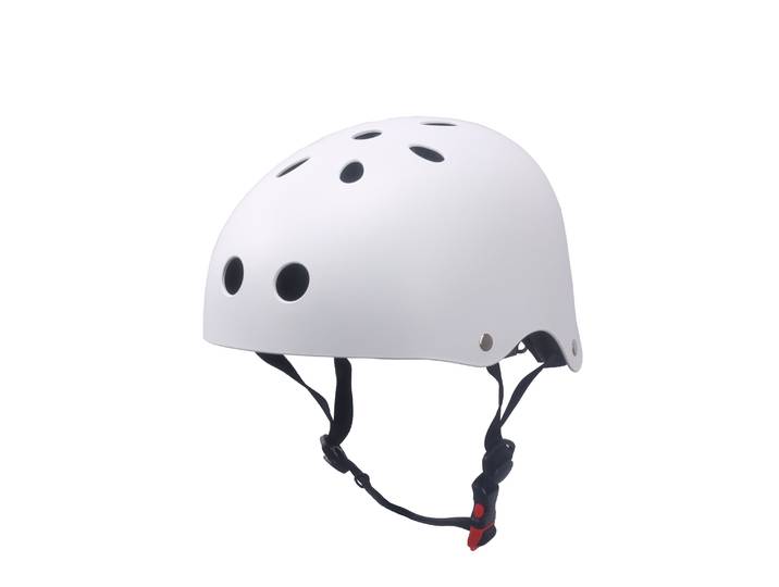 Skate Helm 55 - 58 cm weiss