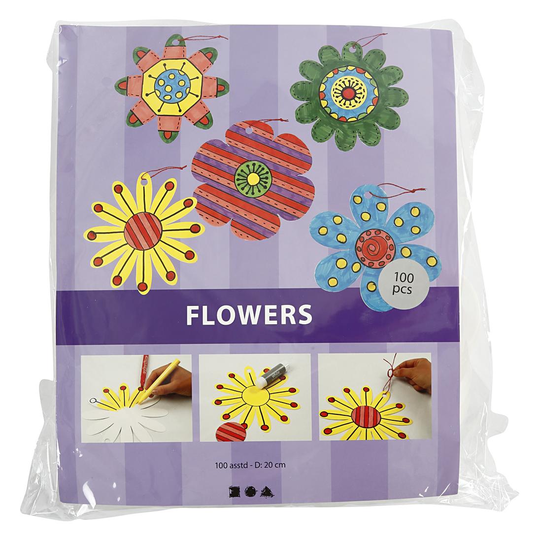 Creativ Company Flowers (400 g/m², 20x) (5707167075982)