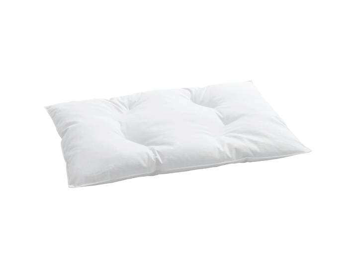 Billerbeck Kissen Martina weiss Baumwolle/Federn/Daunen Gänsefedern/Gänsedaunen 40 x 60 cm - Schweizer Möbelhersteller - Kissen