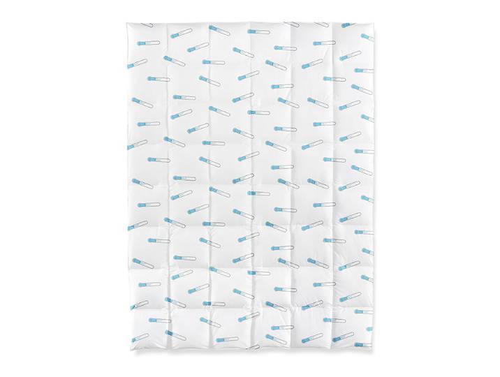 Couette Coolmax 240 x 700cm Blanc Polyester/Percale
