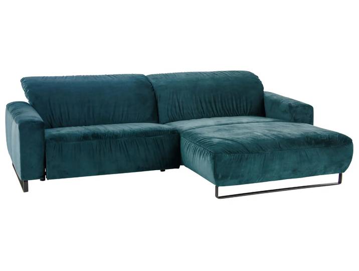 Ecksofa Eindhoven Basic Candy / Farbe: Petrol / Material: Stoff Basic