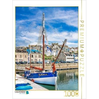 CALVENDO Puzzle Port de Douarnenez | 1000 Teile Lege-Größe 64x48cm Foto-Puzzle für glückliche Stunden