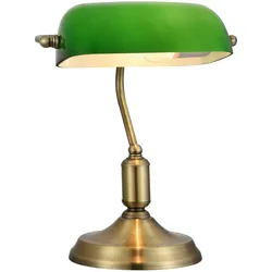 Schreibtischleuchte Kiwi Messingfarben max. 40 Watt Schreibtischlampe