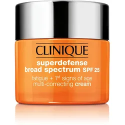 Clinique Superdefense Cream SPF 25 skin type 1/2