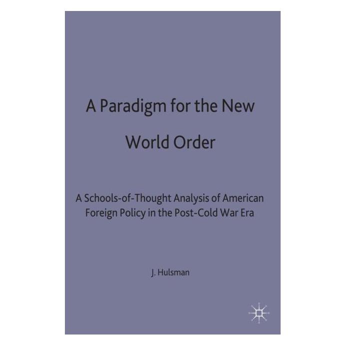 Palgrave Macmillan Uk Hulsman:A Paradigm for the New World Or (Englisch, Hardcover, J Hulsman) (63043124)
