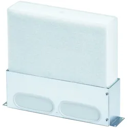 VAILLANT Boden-Luftausl., mit 2 Anschluss für Luftschlauch flach 52x132 mm