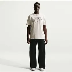 NIKE Herren Shirt U NSW TEE LSE AIR, Größe XXL in Grau Grau