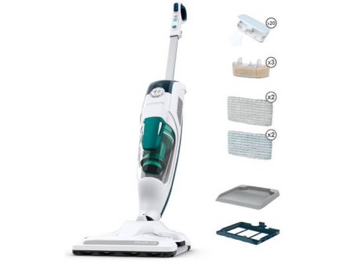 Rowenta - Balai Vapeur Ry7777wh Clean & Steam Revolution