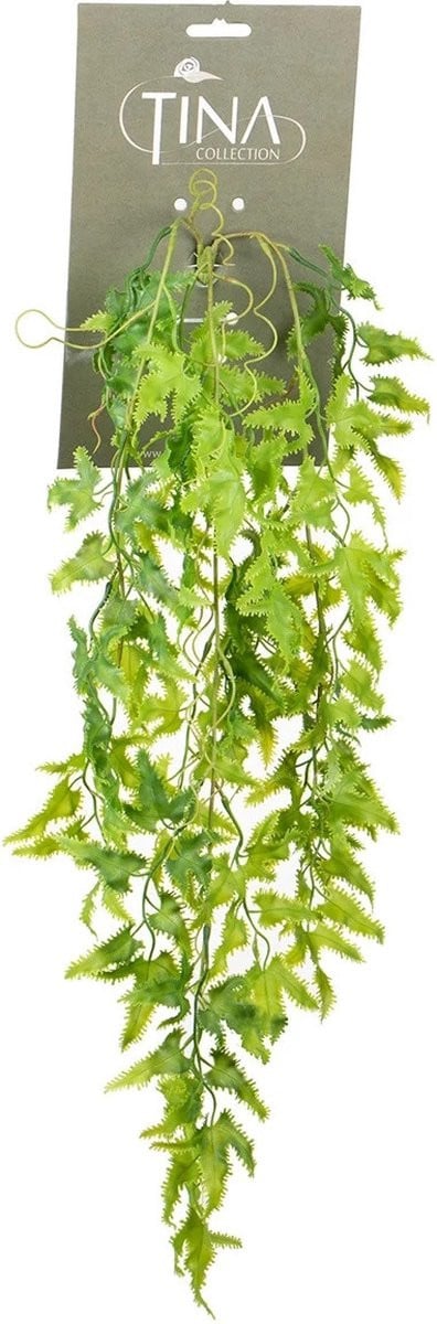 Louis Maes Kunstplant Varen Lichtgroen Hangplant 55 cm