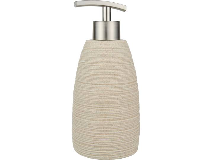 Kleine Wolke Seifenspender Sand Macadamia Beige Polyresin