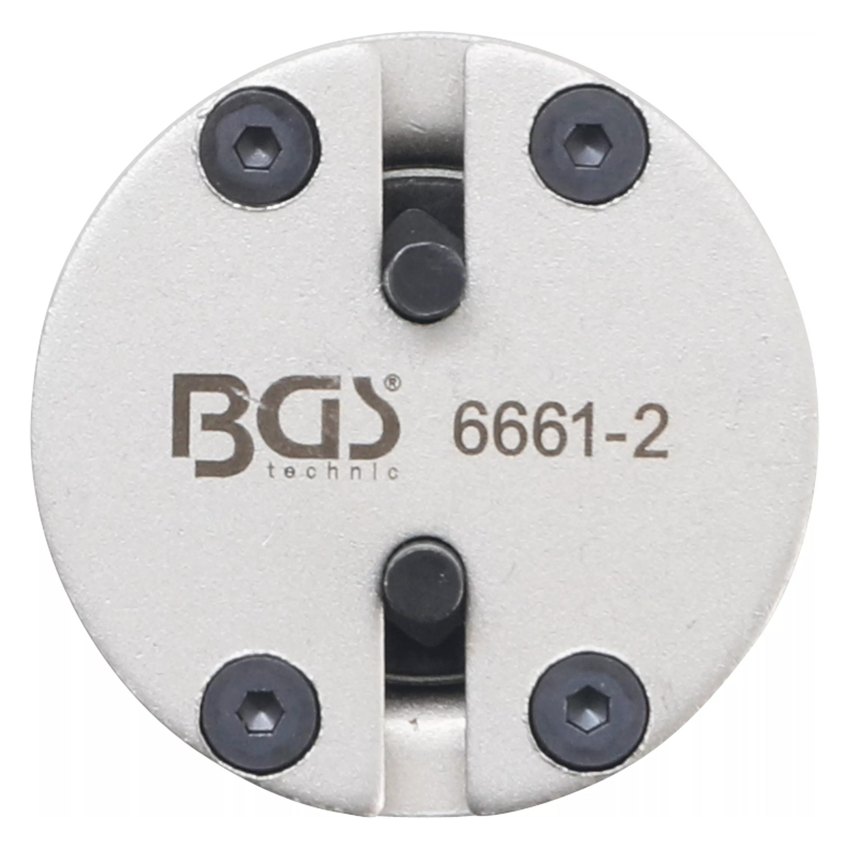 BGS Bremskolben-Rückstelladapter universal mit 2 Stiften (Hinterradbremse) (6661-2)