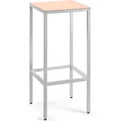 Alu Barhocker 75 cm, rosa