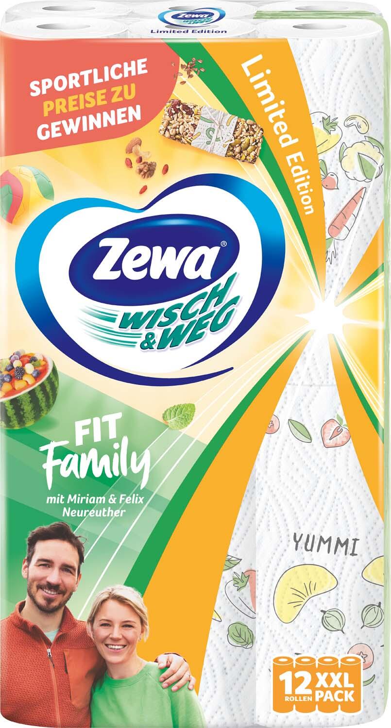 Zewa Küchenrollen WISCH&WEG Fit Family 2-lagig 39096