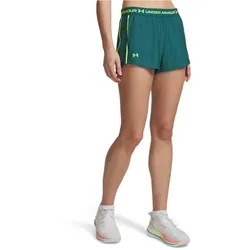 UNDER ARMOUR Tech Play Up Trainingsshorts Damen 338 - rack green/hyper green XL