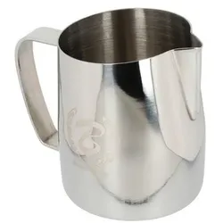 Barista Space Milchkännchen aus poliertem Silber, Zubehör Kaffeemaschinen, Silber