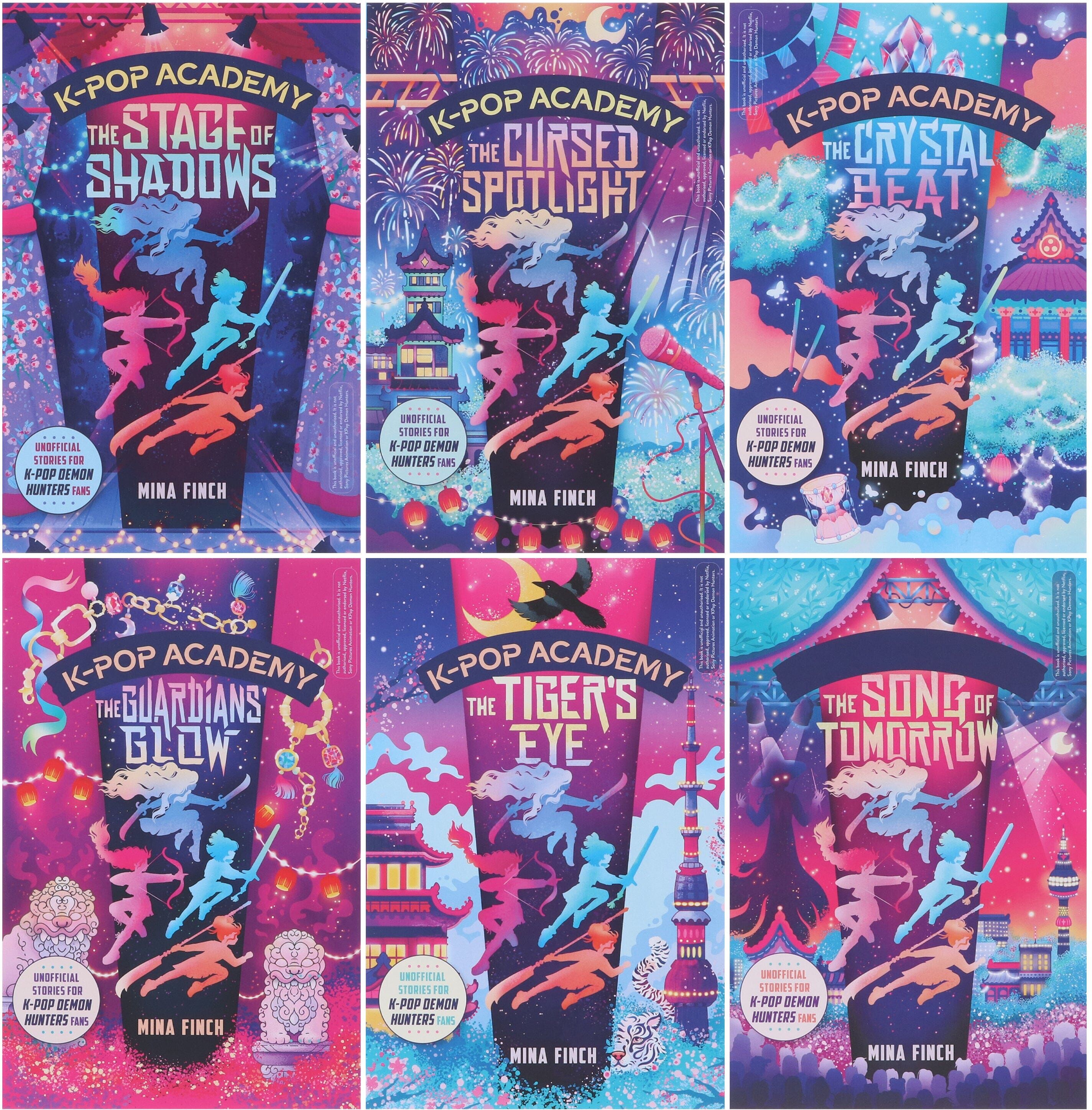 K-Pop Academy Series by Mina Finch 6 Books Collection Set - Ages 8+ - Paperback Simon & Schuster