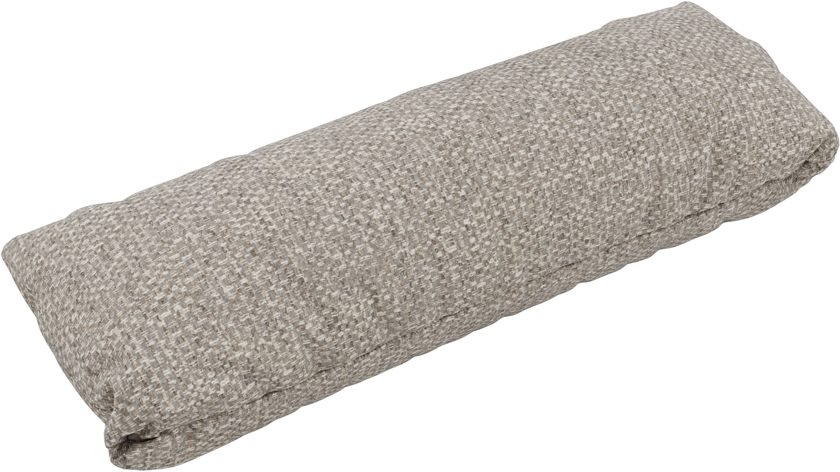 Dekokissen MUSTERRING "JUSTB PM100, perfektes Komfort-Extra", beige (chenille milano, greige, unifarben), B:84cm H:11cm L:25cm, Faserbällchen, Dekokissen_Sitzkissen_Kissenhüllen, Dekokissen, Ergonomische Unterstützung, passender Look & Musterring-Garantie
