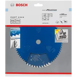 Bosch HM-Sägeblatt 165x2,6x30 Z52 2608644096 Expert for Aluminium  Handkreissäge