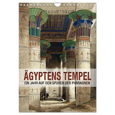 Ägyptens Tempel (Wandkalender 2027 DIN A4 hoch), CALVENDO Monatskalender