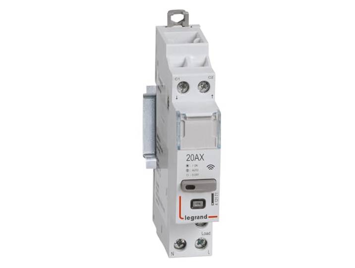 LEGRAND - 199122 - Leiser modularer Schalter, verbunden mit Drivia mit Netatmo – kompatibel mit App Home + Control und angeschlossenem Druckminderer – BTC-Verpackung – Grau