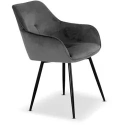 Polsterstuhl ANJO (BHT 57x85x57 cm) - Bezug: Stoff - BHT 57x85x57 cm