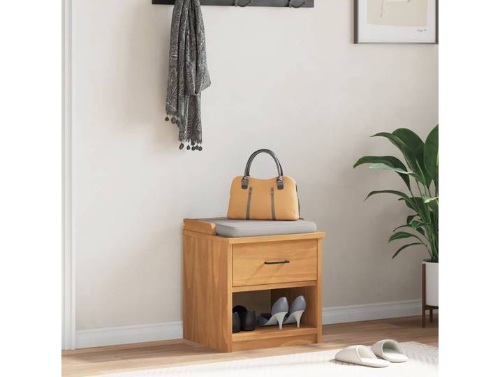 vidaXL Flurbank SANDNES 45x40x50 cm Massivholz Kiefer