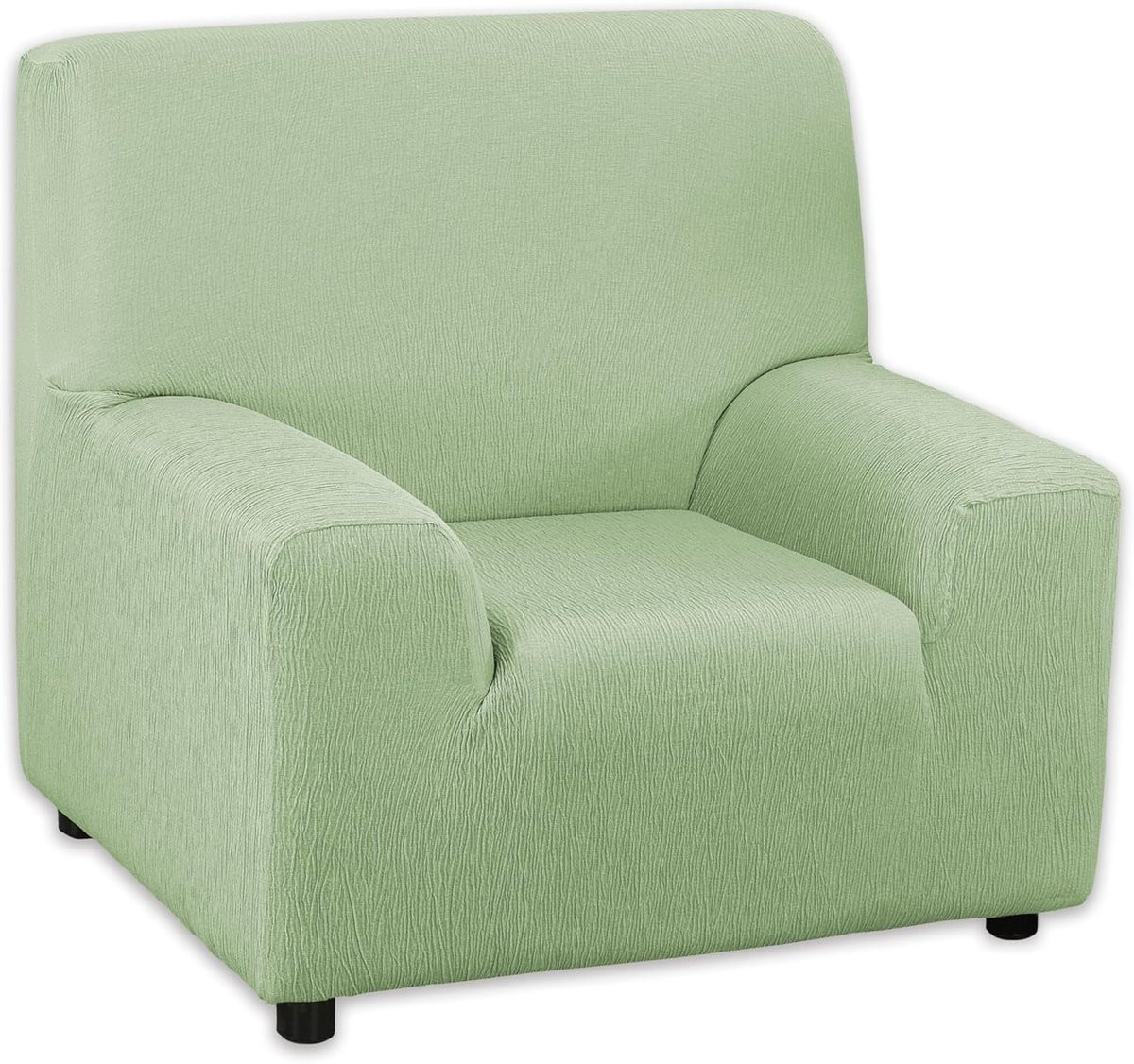 Elastische Jacquard bankhoes voor 1 zitplaats - Mus