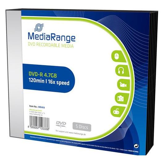 MediaRange DVD-R (5x) (MR418)