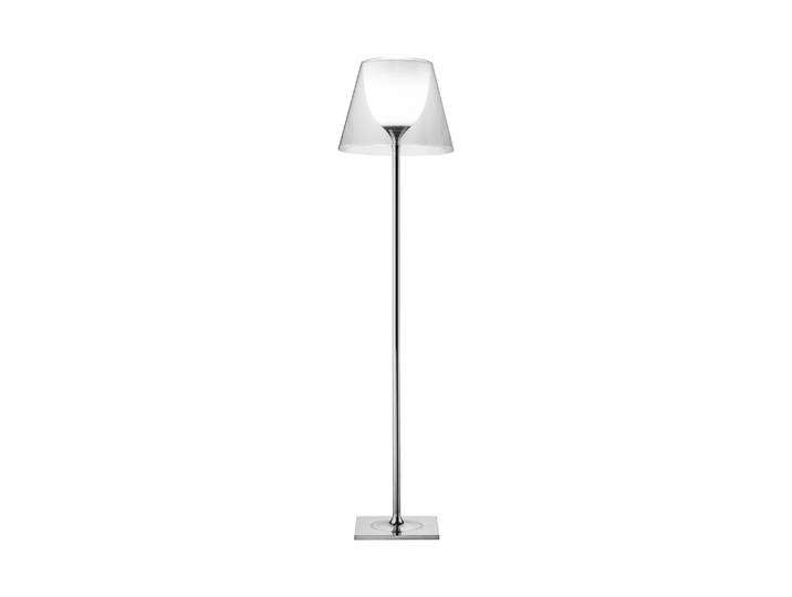 Flos - Lampadaire K Tribe - Transparent - Aluminium poli - Designer Philippe Starck
