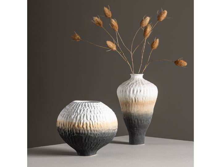Vase ventru Ø 24cm Beige
