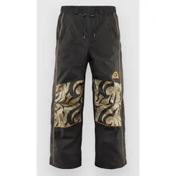 thirtytwo Corduroy Hose black / camo Gr. S