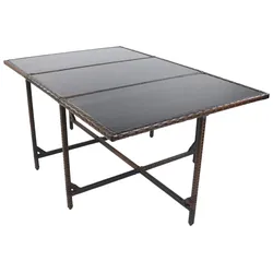 Gartentisch Raloso ca. 170x110x72 cm Braun