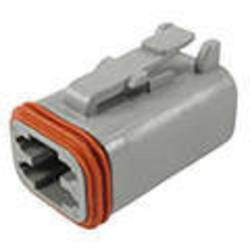TE Connectivity DT06-4S-C015 Rundstecker Buchse, gerade Gesamtpolzahl: 4 Serie (Rundsteckverbinder): DT 1 St.