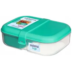 Sistema Ribbon Lunch To Go 1,1 l, Lunchbox, Grün