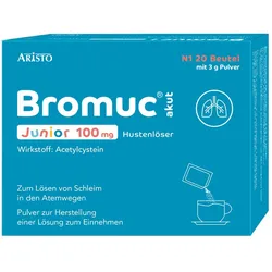 Bromuc akut Junior 100 mg Hustenlöser 20 St