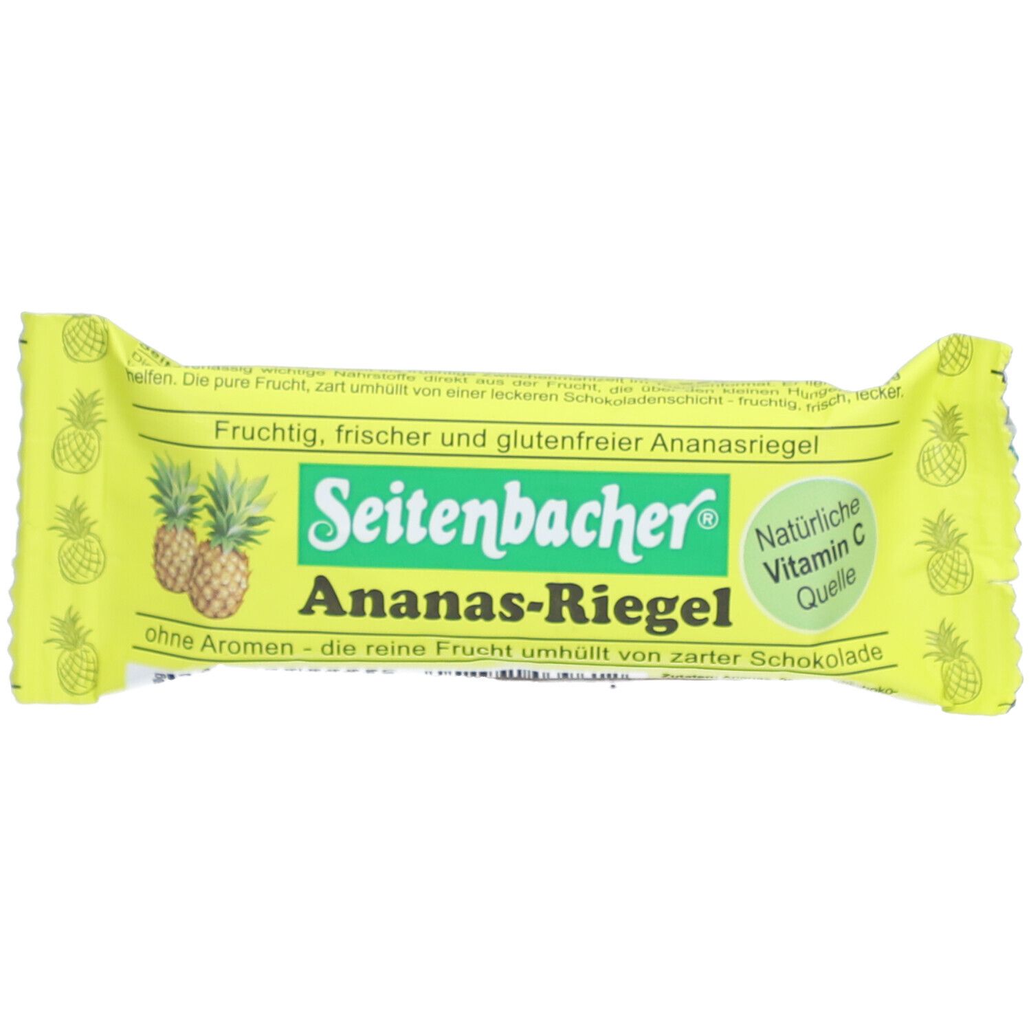 Seitenbacher Ananas-Riegel 50 g Riegel