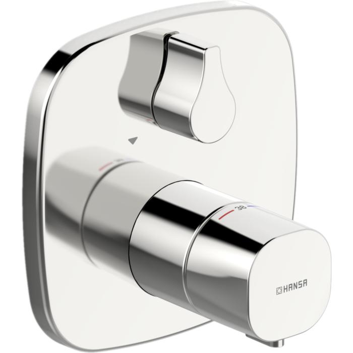 Hansa Hansaliving Fertigmontageset 81143572 UP-Wannen/Brause-Thermostat, mit Funktionseinheit, chrom