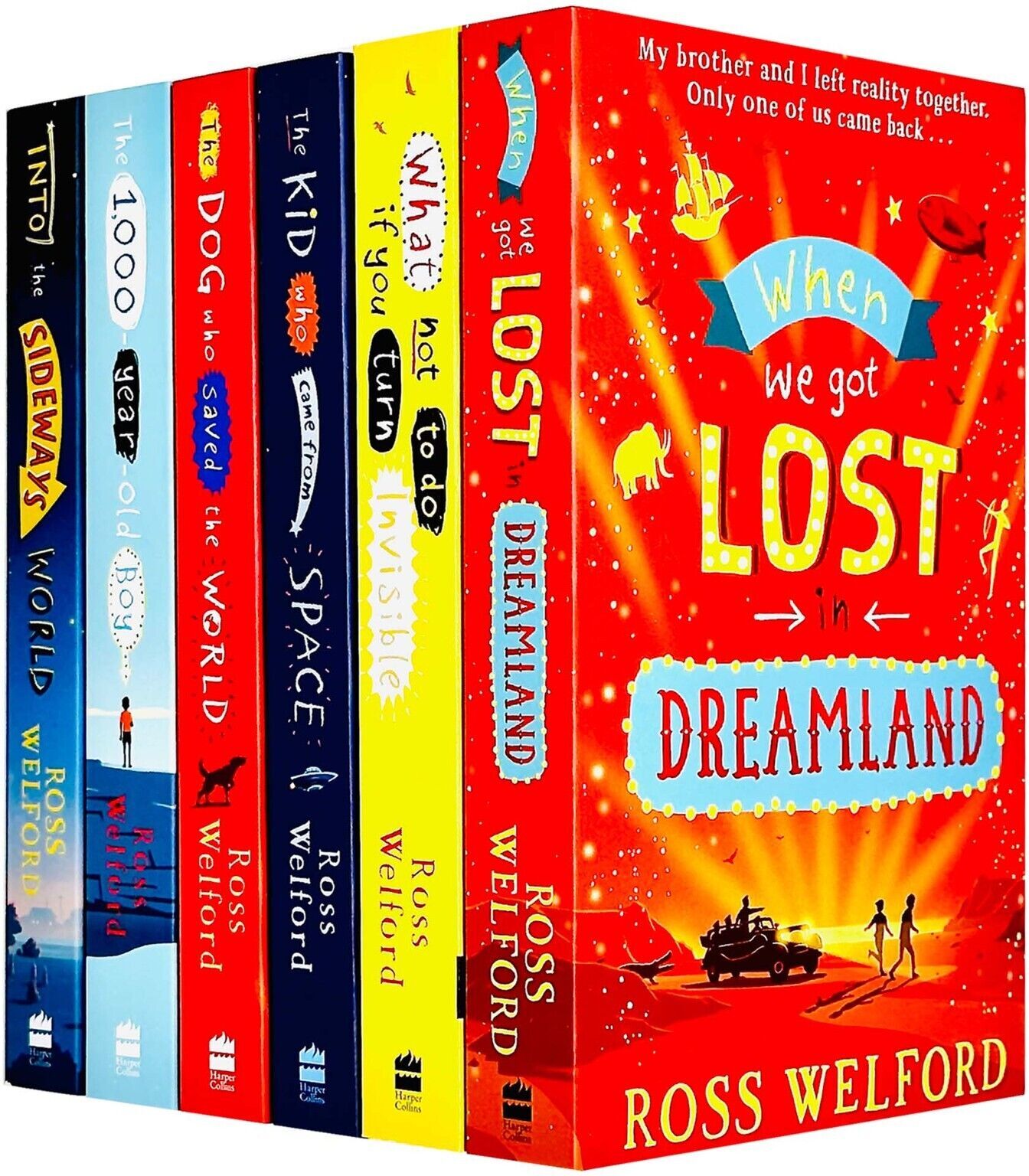 HarperCollins Children's Books Ross Welford 6 Books Collection Set - Paperback - Ages 9-12 - Time Travel & Sci-Fi Adventure Fiction for Middle Grade Readers - Bestselling Author
