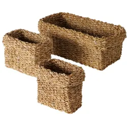 Boltze Korb Sophy, 3 tlg., Set 3, 15-34 x 10-17 x 12-13 cm