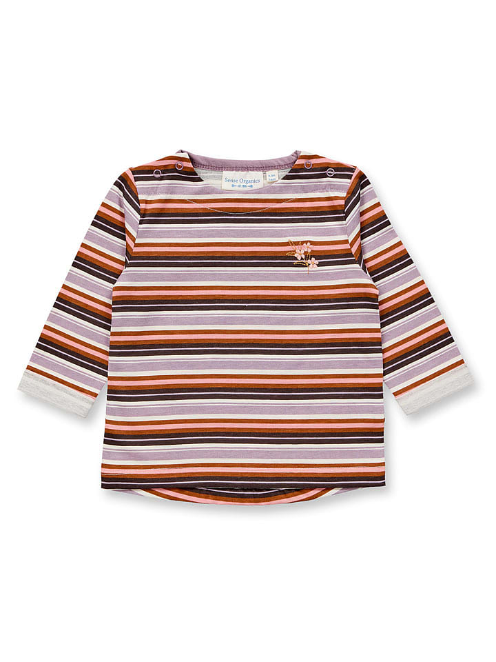 Sense Organics Longsleeve "Leja" in Mauve/ Rot - 74