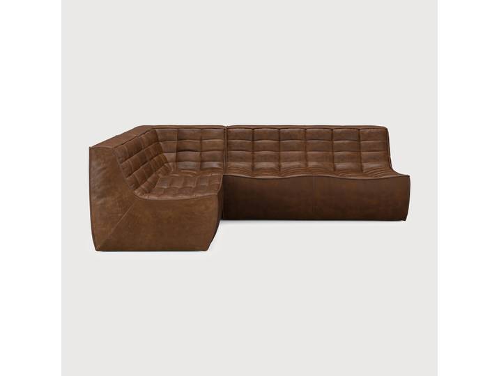 Ethnicraft N701 Modulares Sofa-Set 1-Sitzer