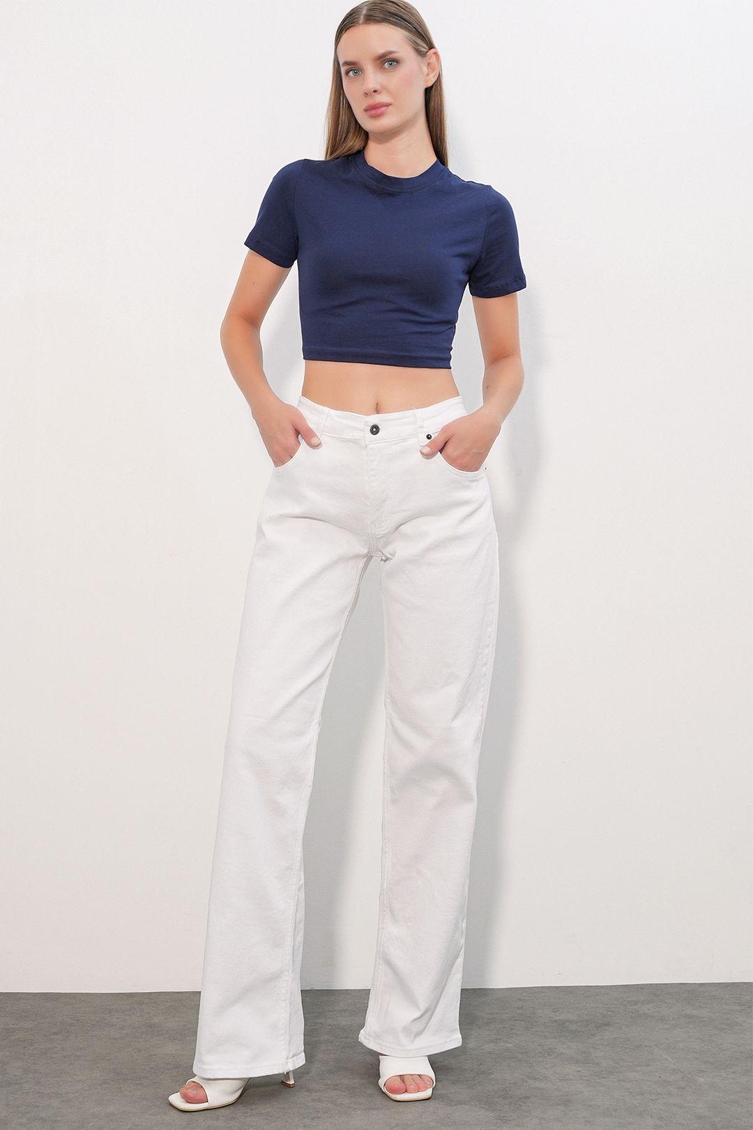 Damen Baumwolljeans